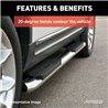 ARIES | 4" Polished Stainless Oval Side Bars - Chevrolet / GMC 2019-2023
