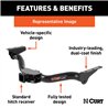 CURT | Class 3 Trailer Hitch, 2" Receiver - Acadia 2.0T / 2.5L / 3.6L 2017-2023