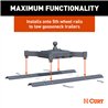 CURT | Spyder 5th Wheel Rail Gooseneck Hitch with 2-5/16" Ball, 30K