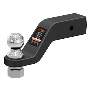 CURT | Loaded Forged Ball Mount with 2-5/16" Ball (2-1/2" Shank, 20,000 lbs, 4" Drop)