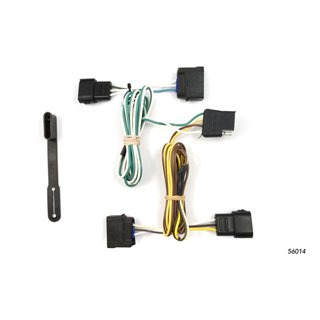 CURT | Custom Wiring, 4-Way Flat Output - Corvette / Focus / Ranger 2005-2011