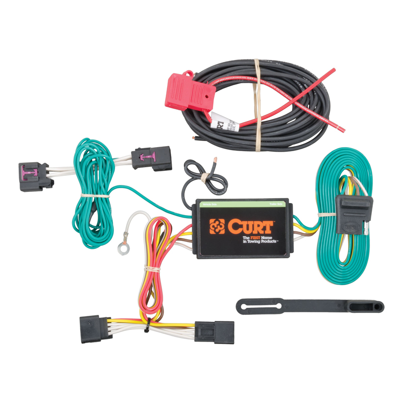 CURT | Custom Wiring Harness, 4-Way Flat Output - Cruze / Cruze Limited 2011-2016