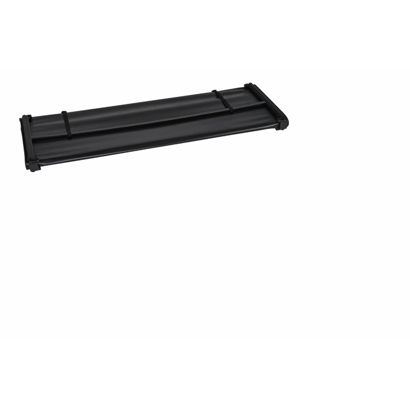 TrailFX | Soft Tri-Fold Black Vinyl Alum Rails - Tundra 3.5T 2022-2024