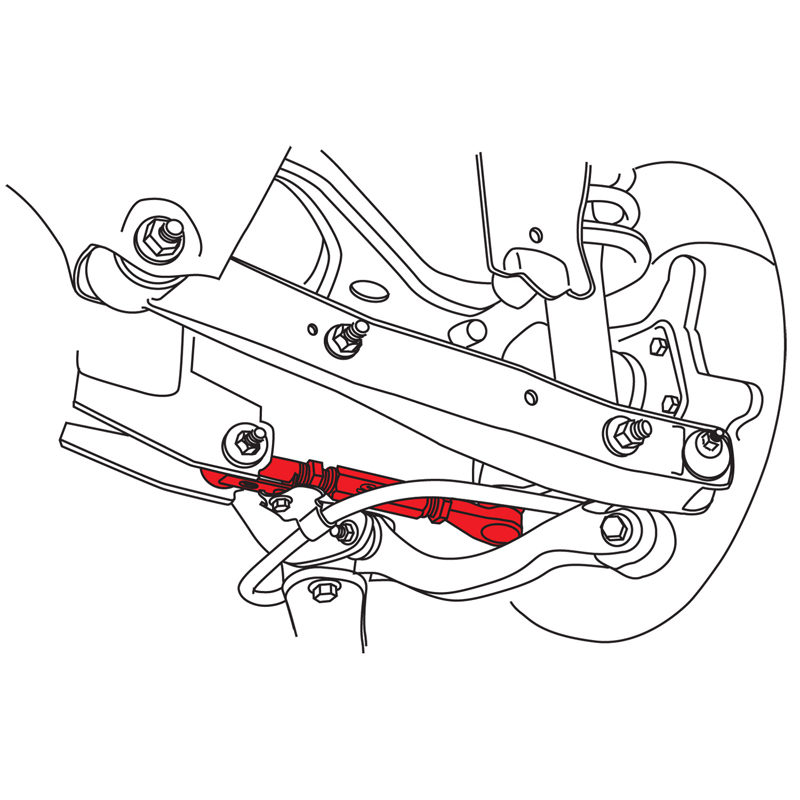 SPC | ADJUSTABLE REAR TOE ARM - Scion / Subaru / Toyota 2008-2024