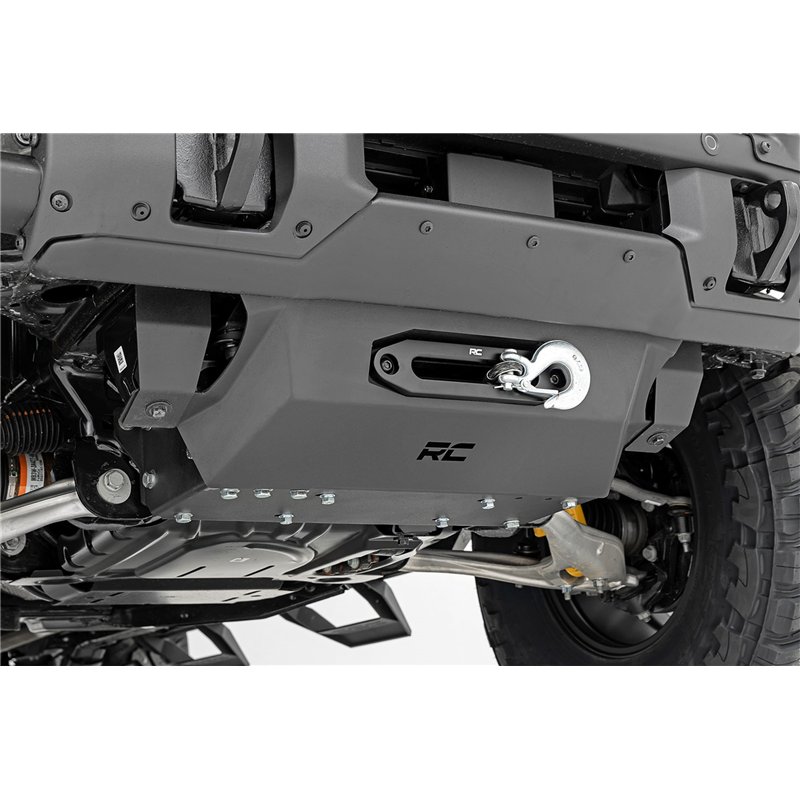 Rough Country | Hidden Winch Mounting Plate - Bronco 2.3T / 2.7T / 3.0T 2021-2024