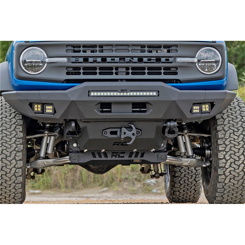 Rough Country | Hidden Winch Mounting Plate - Bronco 2.3T / 2.7T / 3.0T 2021-2024
