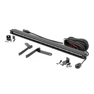 Rough Country | LED Light Bar Bumper Mounting Brackets - Tundra 3.5T 2022-2024
