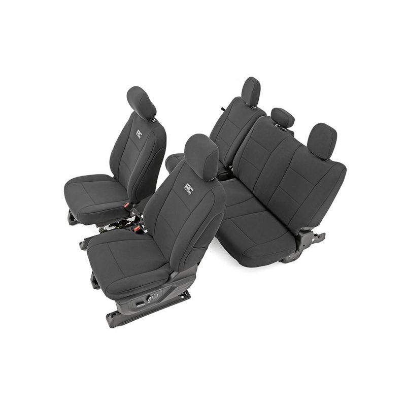 Rough Country | Seat Cover Set - F-150 / F-250 / F-350 2020-2023