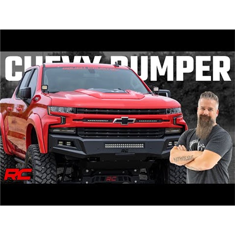 Rough Country | LED Front Bumper - Silverado 1500 2020-2022