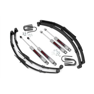 Rough Country | Suspension Lift Kit w/Shocks - Wrangler 2.5L / 4.0L / 4.2L 1987-1995