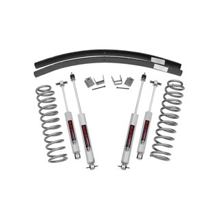 Rough Country | Suspension Lift Kit w/Shocks - Cherokee / Grand Cherokee 1984-2001
