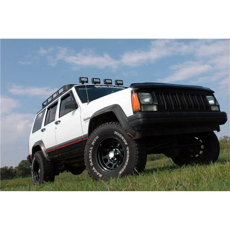 Rough Country | Suspension Lift Kit w/Shocks - Cherokee / Grand Cherokee 1984-2001