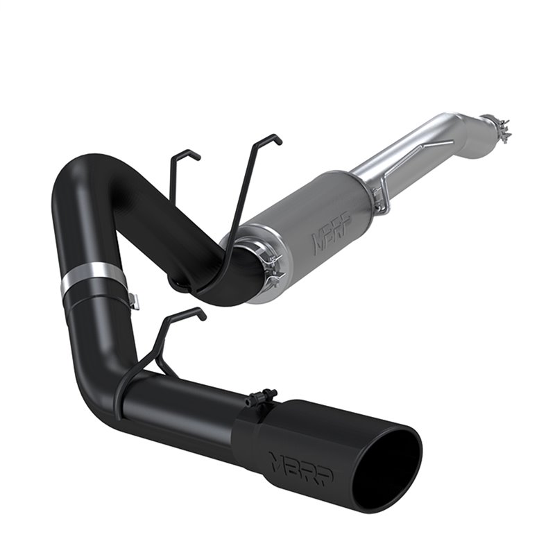 MBRP | Cat Back, Single Side 4 inch, BLACK - F-250 / F-350 6.2L / 7.3L 2017-2022