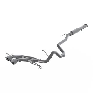 MBRP | Cat Back, Dual Exit With Tips, AL - Veloster Turbo / Turbo R-Spec 1.6T 2013-2017