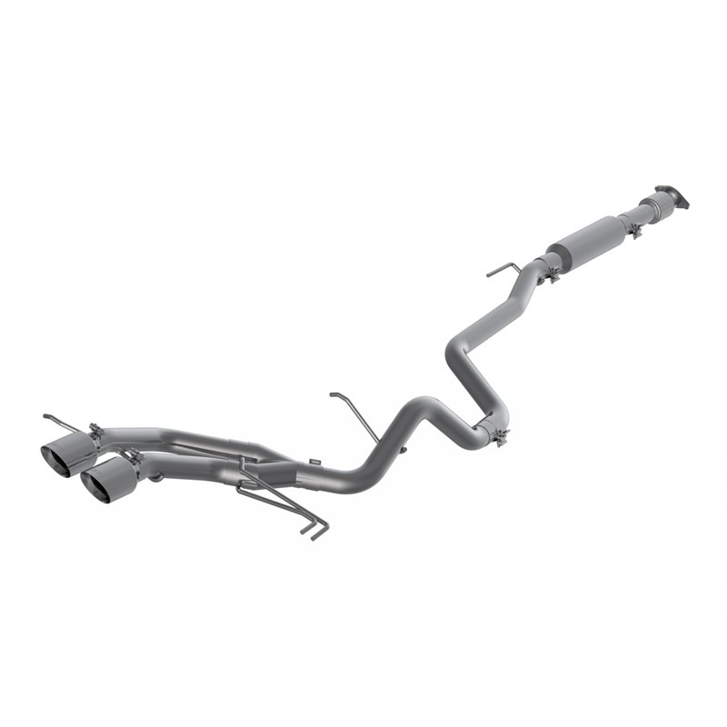 MBRP | Cat Back, Dual Exit With Tips, AL - Veloster Turbo / Turbo R-Spec 1.6T 2013-2017