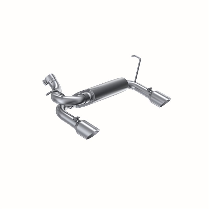 MBRP | Axle Back, Dual Rear Exit, AL - Wrangler (JK) / Wrangler (JL) 3.6L / 3.8L 2007-2018