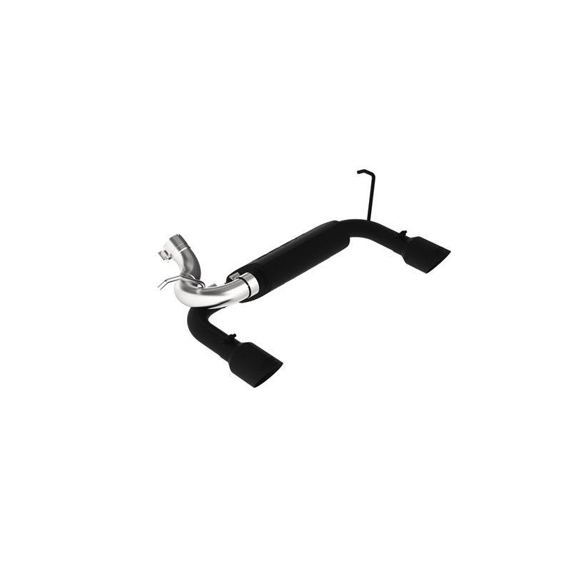 MBRP | Axle Back, Dual Rear Exit, BLACK - Wrangler (JK) / Wrangler (JL) 3.6L / 3.8L 2007-2018