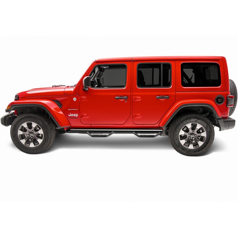N-FAB | Nerf Step - Wheel-to-Wheel (2 Steps) - Wrangler (4xe) / Wrangler (JL) 2018-2023