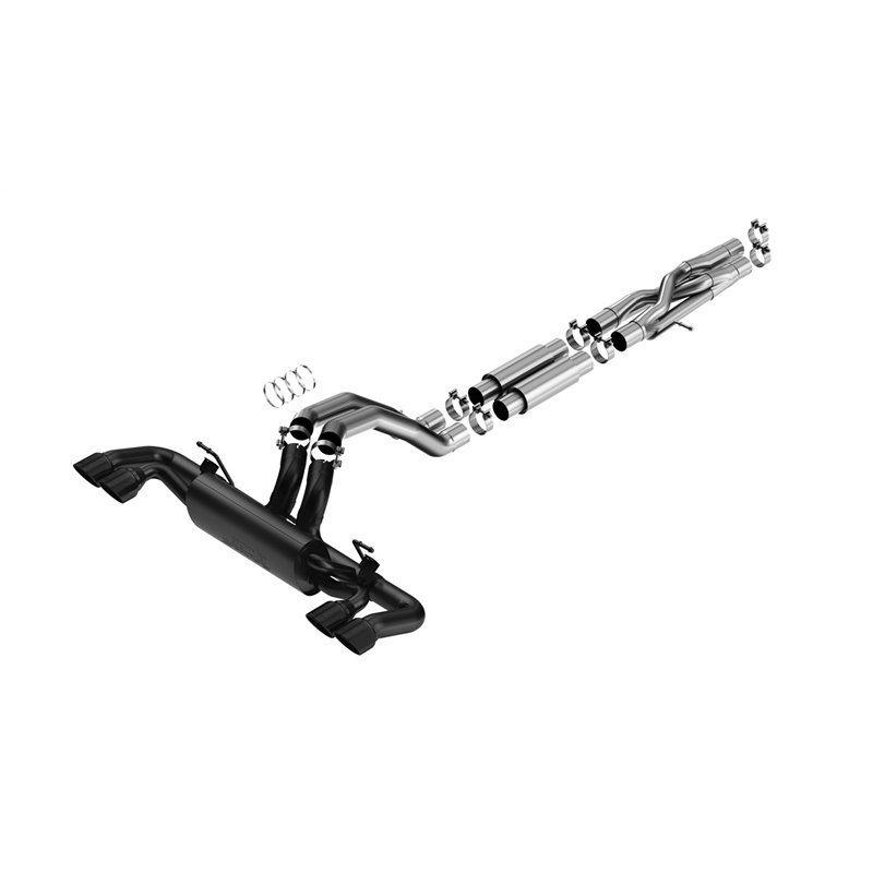 Borla | S-Type Cat-Back Exhaust System - Wrangler (JL) 6.4L 2021-2022