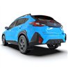 RallyArmor | Black UR Mud Flap Light Blue Logo - Crosstrek 2024-2025