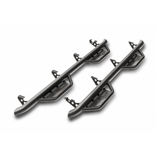 N-FAB | Podium LG-Cab Len (2 Steps)-22-23 Tundra CrewMax-TX Blk - Tundra 3.5T 2022-2024