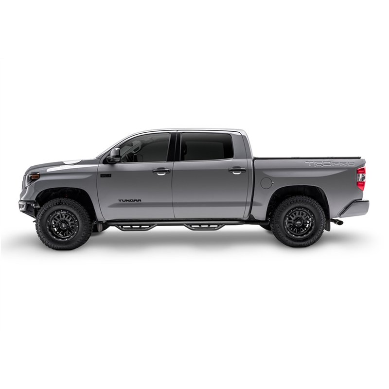 N-FAB | Podium LG-Cab Len (2 Steps)-22-23 Tundra CrewMax-TX Blk - Tundra 3.5T 2022-2024