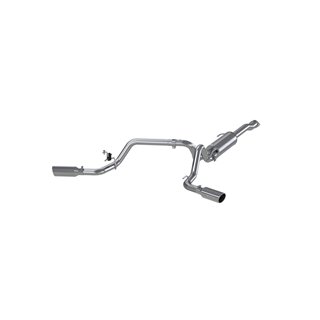 MBRP | Cat Back, Dual Split Side 3inch, AL - Tacoma 3.5L 2016-2023