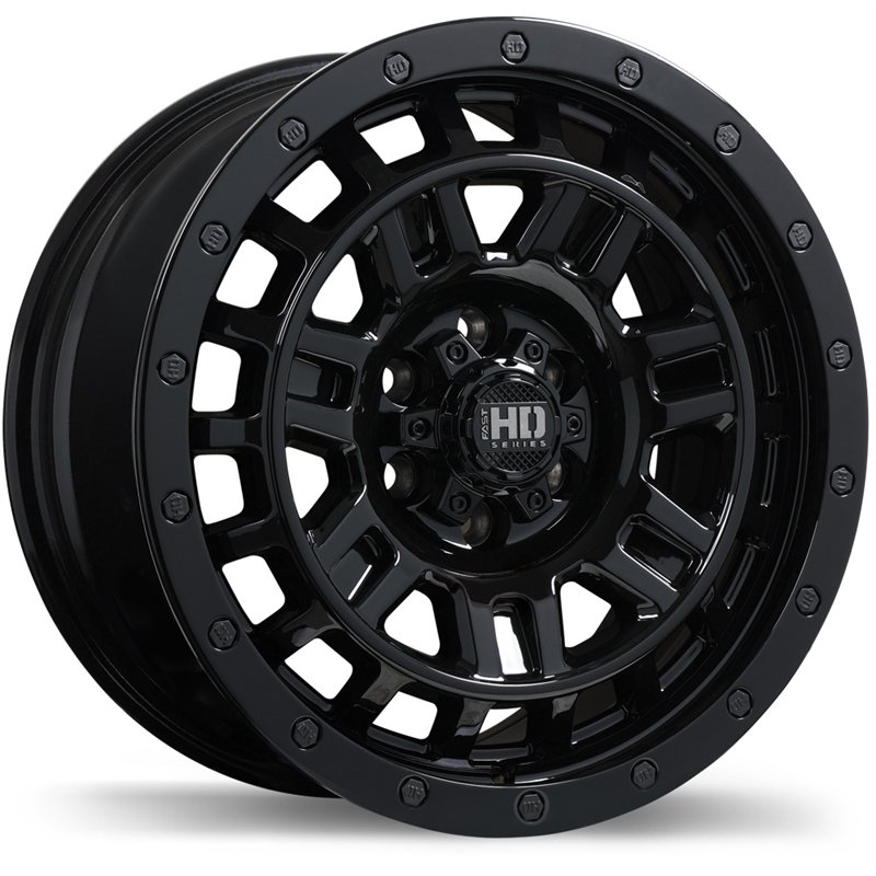 Fast HD | K-O 17x8.0 ET40 - Gloss Black