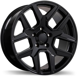 Replika | R220 20x9.0 ET18 - Gloss Black