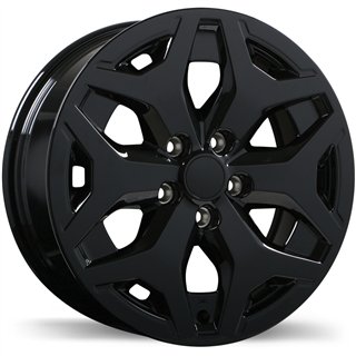 Replika | R254 17x7.0 ET48 - Gloss Black