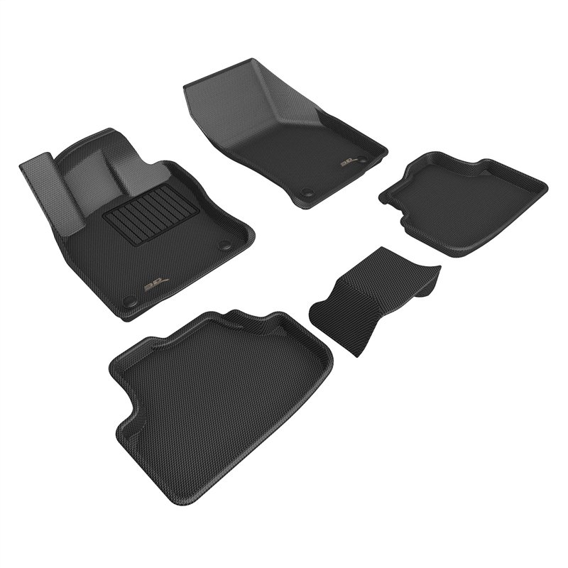 3D Mats | KAGU Floor Mat - Golf R 20th Anniversary Edition / Base 2.0T 2022-2023