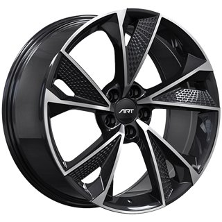 ART Replica | REPLICA 231 20x9.0 ET25 - Gloss Black - Machined Face
