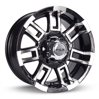 RTX | Crush 16x8.0 ET12 - Black Machined