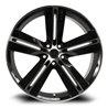 RTX | SMS 18x7.5 ET20 - Black Machined
