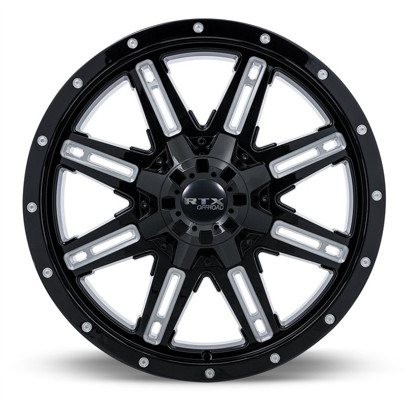 RTX | Ravine 18x9.0 ET15 - Black Milled