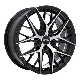 RTX | Valkyrie 18x8.0 ET38 - Gloss Black Machined