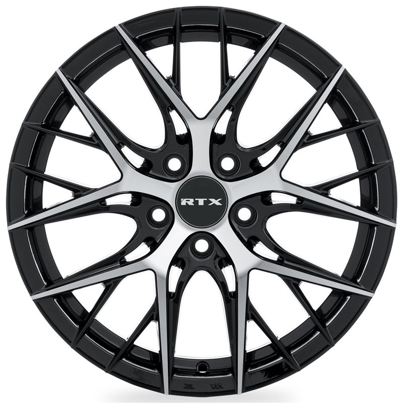 RTX | Valkyrie 18x8.0 ET38 - Gloss Black Machined