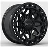 RTX | Zion 20x9.0 ET20 - Gloss Black Milled Rivets