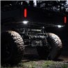 KC HiLiTES | KC Cyclone V2 LED Rock Light-6-Light System-Clear-5W Flood Beam