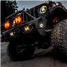 KC HiLiTES | KC Cyclone V2 LED Rock Light-6-Light System-Clear-5W Flood Beam