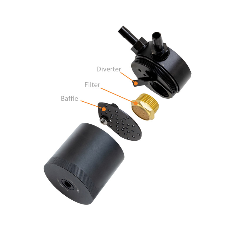 Mishimoto | Baffled Oil Catch Can, PCV Side, fits Subaru BRZ/Toyota GR86 2022+ - BRZ / GR86 10th Anniversary Special Edition 2.4