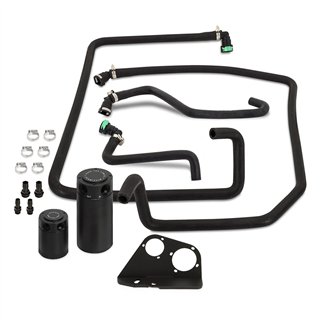 Mishimoto | Baffled Oil Catch Can, fits Ford F-150 3.5L EcoBoost 2021.5+ - F-150 3.5T 2021