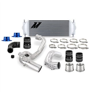 Mishimoto | Performance Intercooler Kit, Ford Bronco 2.3L '21+, Silver IC, Polished IC Pipes - Bronco 2.3T 2021-2023