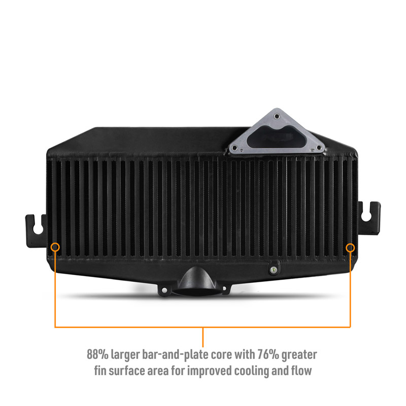Mishimoto | Top-Mount Intercooler, fits Subaru WRX 2022+, Black - WRX 2.4T 2022-2024