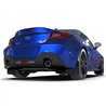 RallyArmor | Black UR Mud Flap Blue Logo - BRZ / GR86 2022-2024