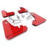RallyArmor | Red UR Mud Flap Black Logo - BRZ / GR86 2022-2024