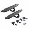 Go Rhino | 6969264810T - RB30 Running Boards with Mounting Brackets & 1 Pairs of Drops Steps Kit - Wrangler (JK) 3.6L / 3.8L 200