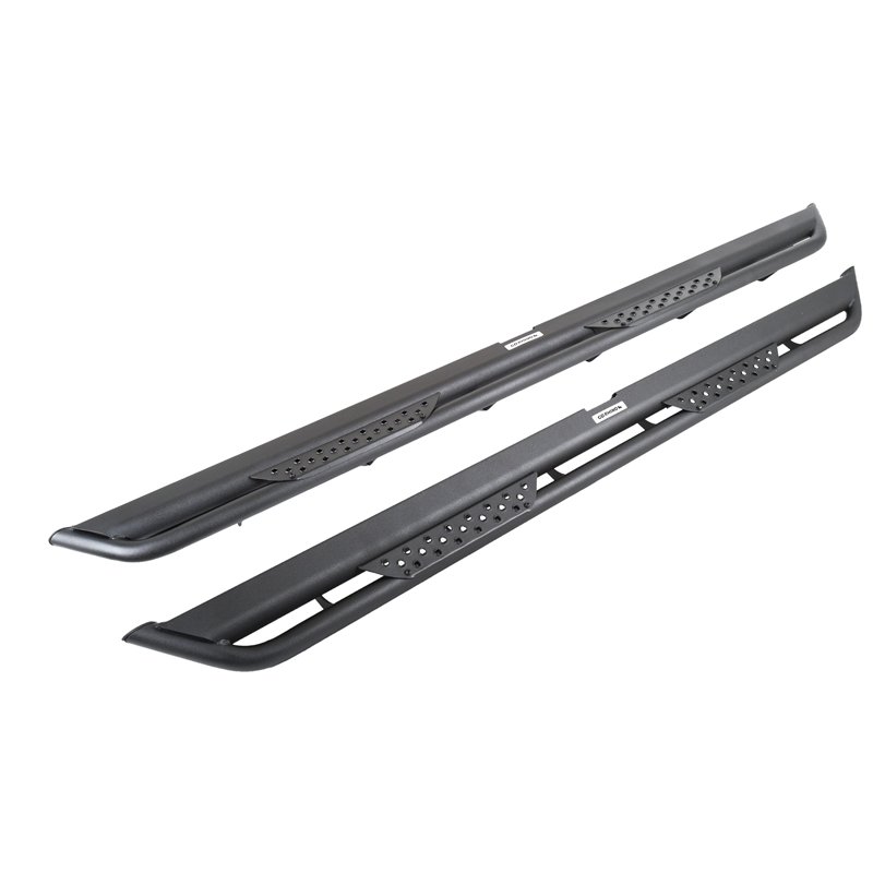 Go Rhino | DT4436T - Dominator Xtreme DT Side Steps with Mounting Bracket Kit - Textured Black - Tundra 3.5T 2022-2025