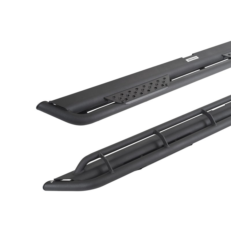 Go Rhino | DT4436T - Dominator Xtreme DT Side Steps with Mounting Bracket Kit - Textured Black - Tundra 3.5T 2022-2025