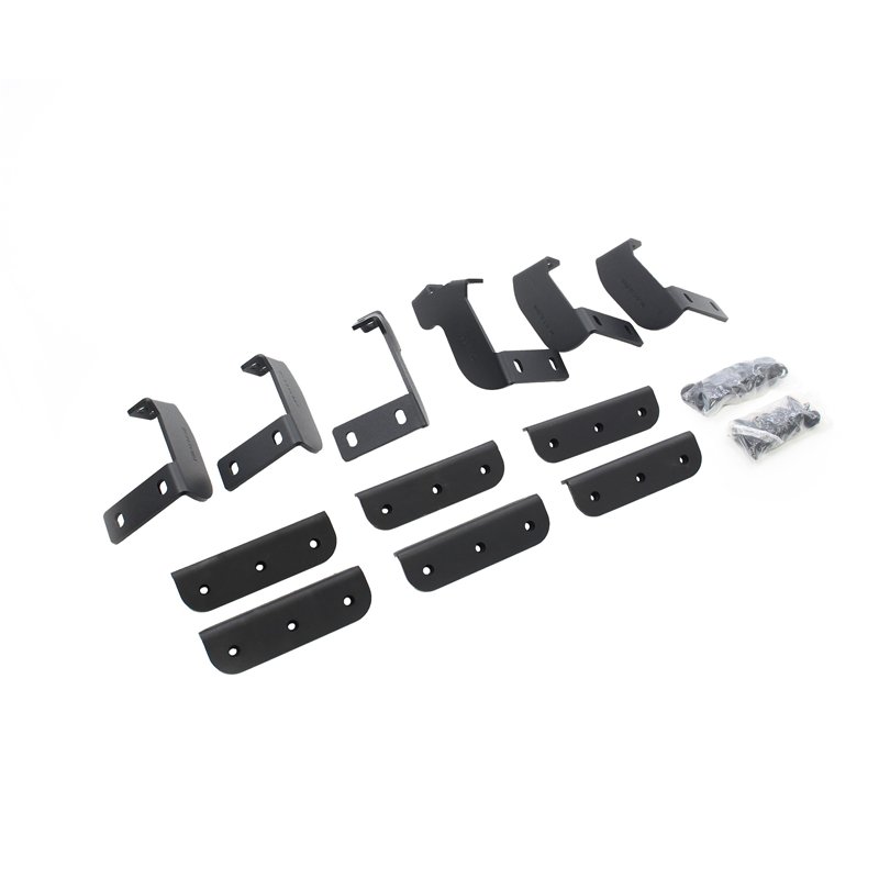 Go Rhino | DT4436T - Dominator Xtreme DT Side Steps with Mounting Bracket Kit - Textured Black - Tundra 3.5T 2022-2025
